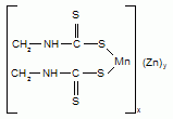 Mancozeb structural formula
